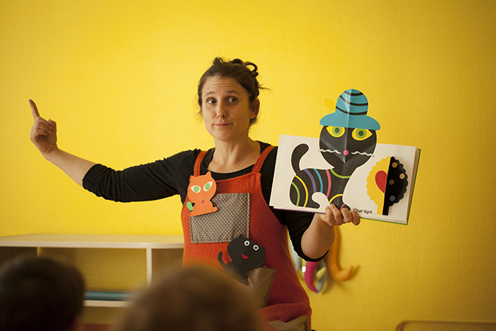 Tablier à histoires