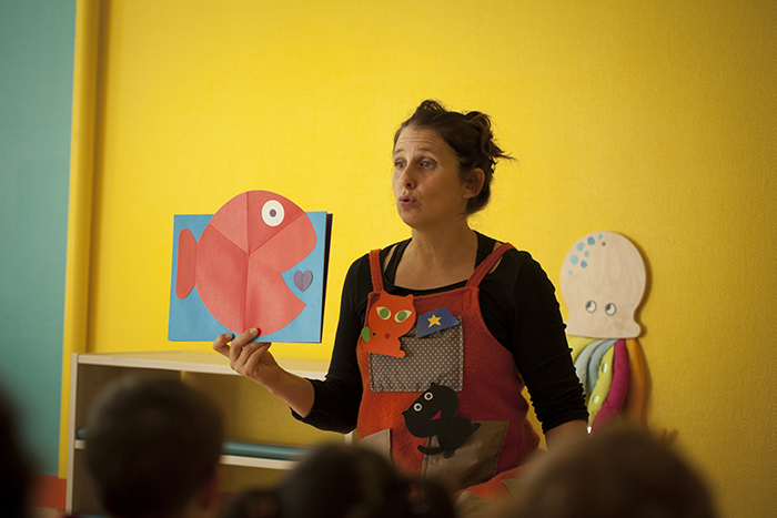 Tablier à histoires