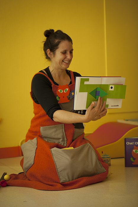 Tablier à histoires