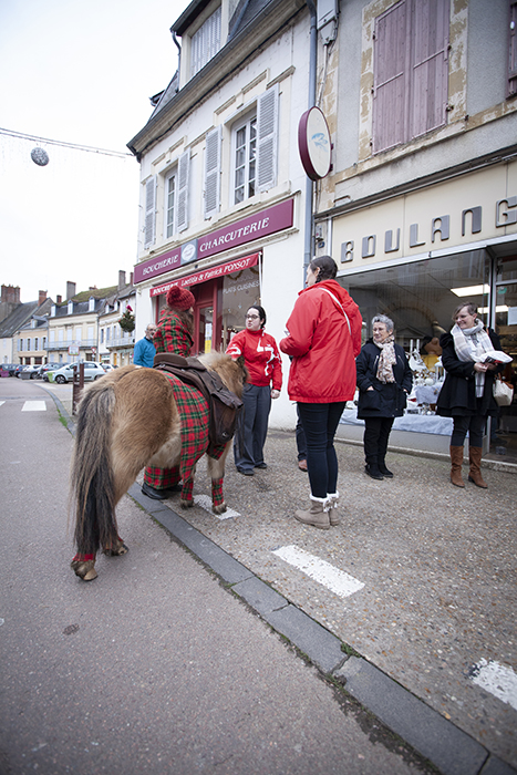 Déambulation de Noël à Prémery (58)